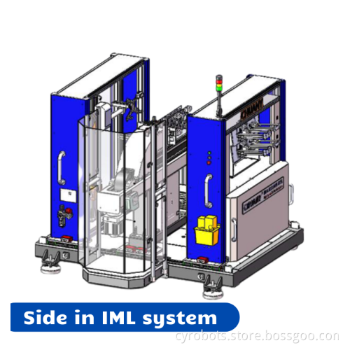 Foshan Factory High Efficiency Injection Molding Machine with In-Mold Labeling System